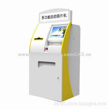 Healthy kiosks with 17-inch touch screen and A4 printer